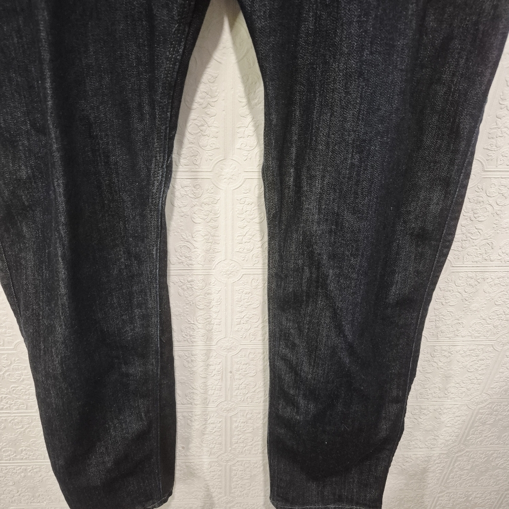 Slim Fit Men's Dark Indigo Jeans - Picture 5 of 7